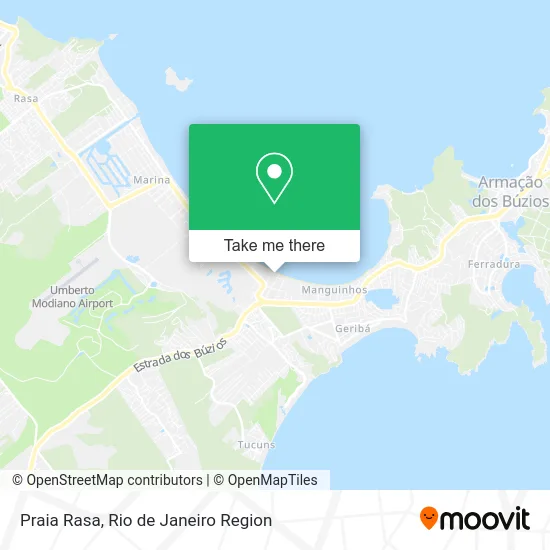 Praia Rasa map