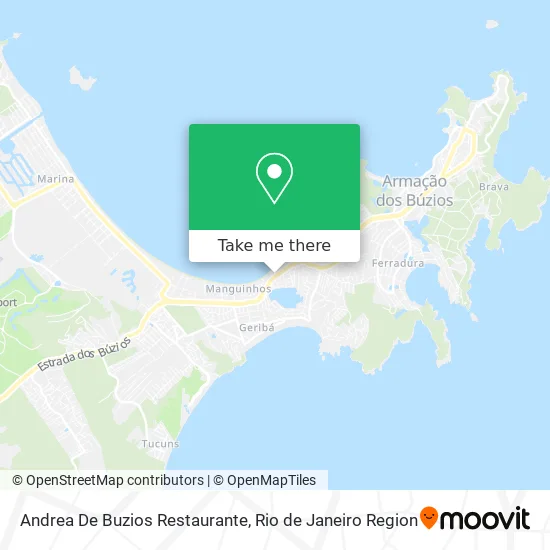 Andrea De Buzios Restaurante map