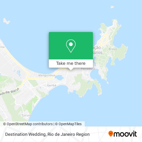 Mapa Destination Wedding