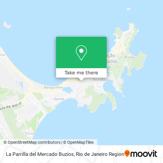 La Parrilla del Mercado Buzios map