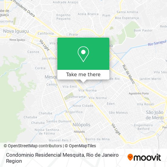 Condominio Residencial Mesquita map