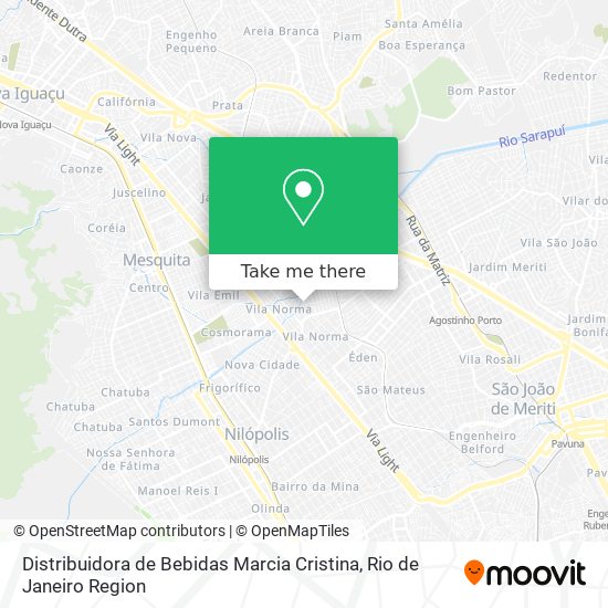 Distribuidora de Bebidas Marcia Cristina map