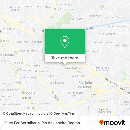 Guty Fer Serralheria map