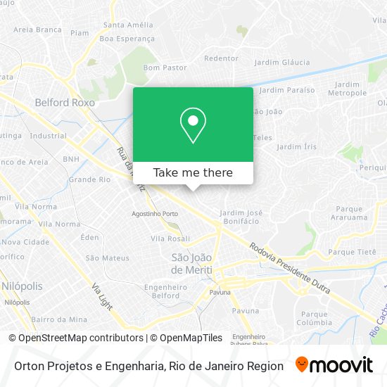 Orton Projetos e Engenharia map