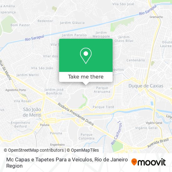 Mc Capas e Tapetes Para a Veiculos map