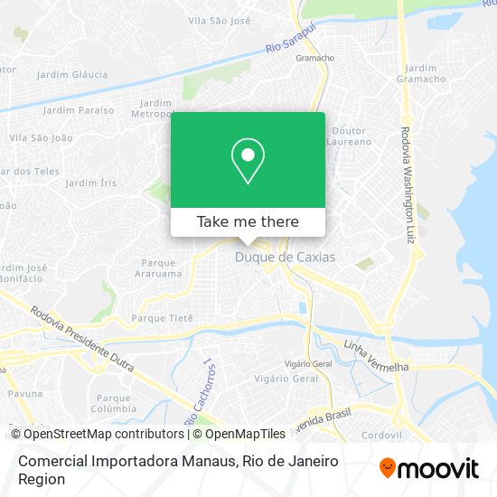 Comercial Importadora Manaus map