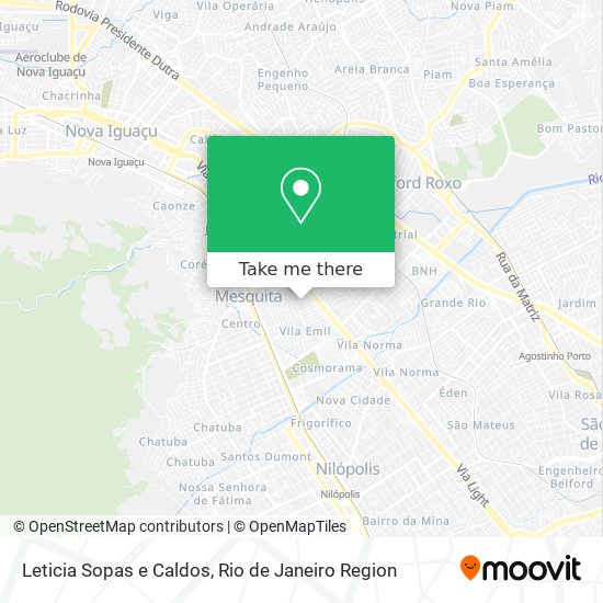 Leticia Sopas e Caldos map