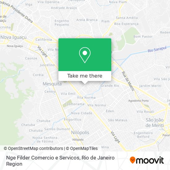 Nge Filder Comercio e Servicos map