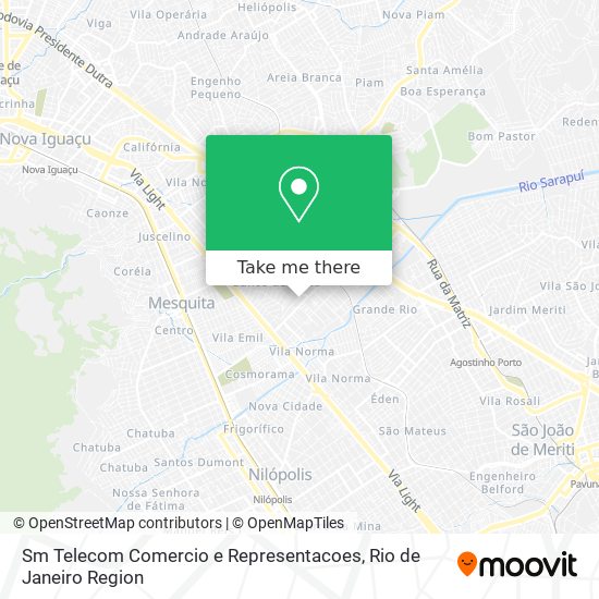 Sm Telecom Comercio e Representacoes map