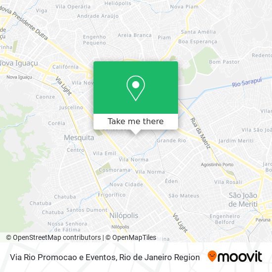 Via Rio Promocao e Eventos map