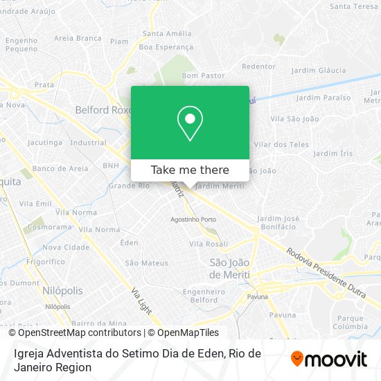Igreja Adventista do Setimo Dia de Eden map