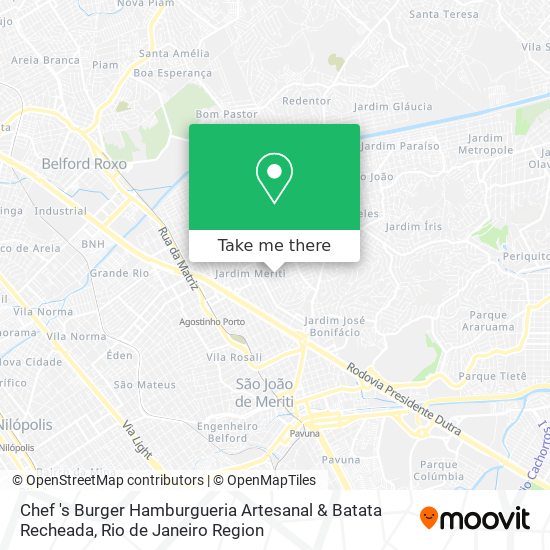 Chef 's Burger Hamburgueria Artesanal & Batata Recheada map