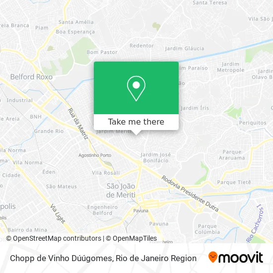 Chopp de Vinho Dúúgomes map