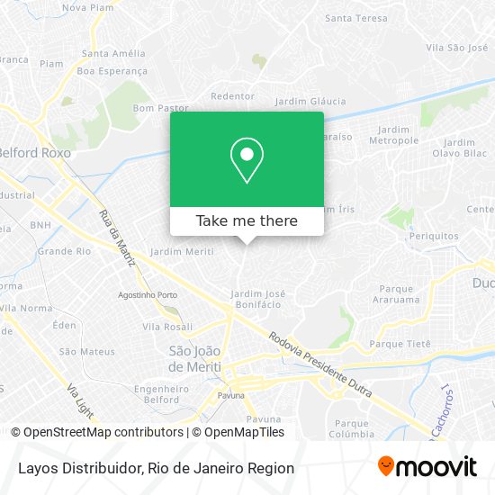 Layos Distribuidor map