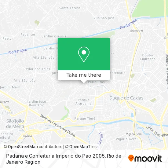 Padaria e Confeitaria Imperio do Pao 2005 map