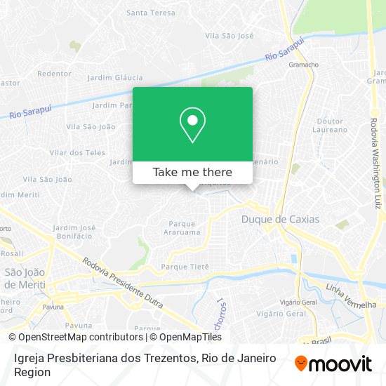 Igreja Presbiteriana dos Trezentos map