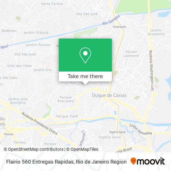 Flairio 560 Entregas Rapidas map