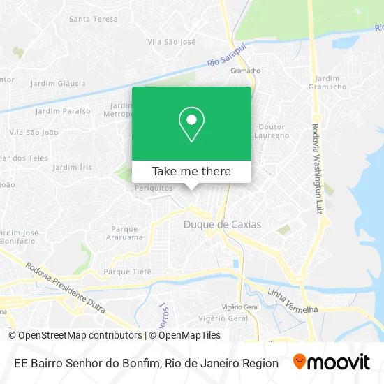 EE Bairro Senhor do Bonfim map