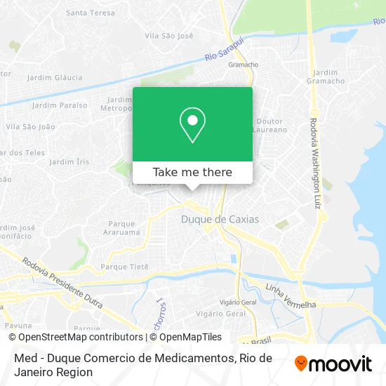 Med - Duque Comercio de Medicamentos map