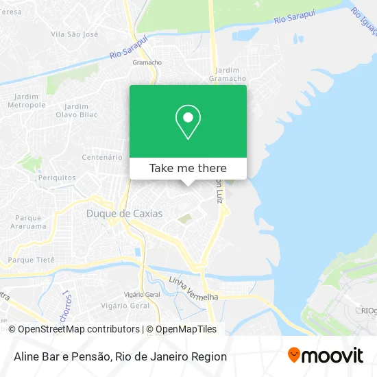 Aline Bar e Pensão map