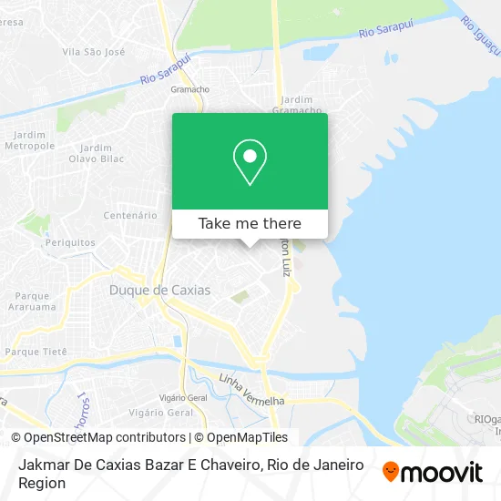 Jakmar De Caxias Bazar E Chaveiro map