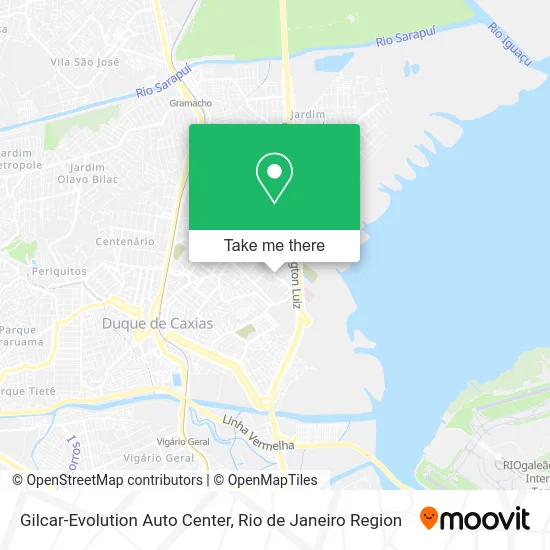 Gilcar-Evolution Auto Center map