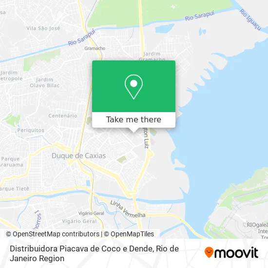 Distribuidora Piacava de Coco e Dende map