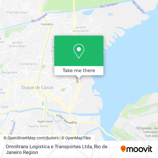 Omnitrans Logistica e Transportes Ltda map
