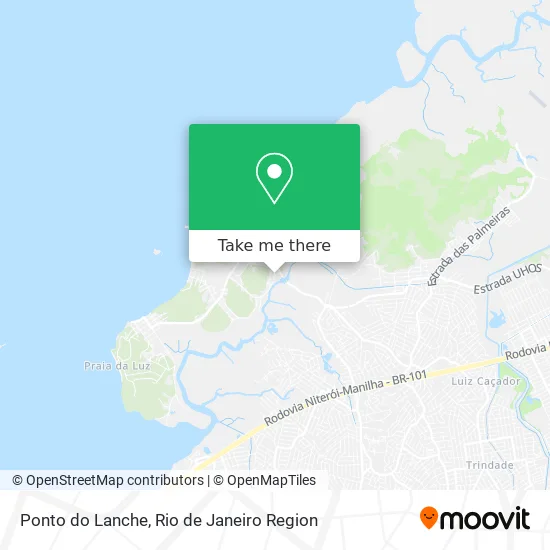 Ponto do Lanche map