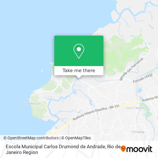 Escola Municipal Carlos Drumond de Andrade map