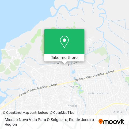 Mapa Missao Nova Vida Para O Salgueiro