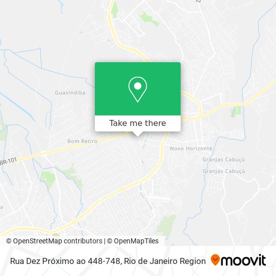 Rua Dez Próximo ao 448-748 map