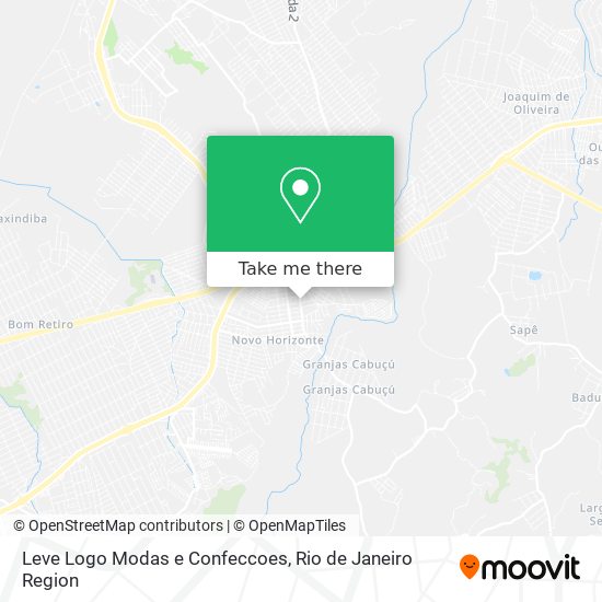 Leve Logo Modas e Confeccoes map