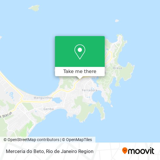 Merceria do Beto map