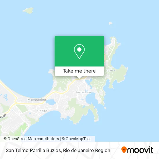 San Telmo Parrilla Búzios map