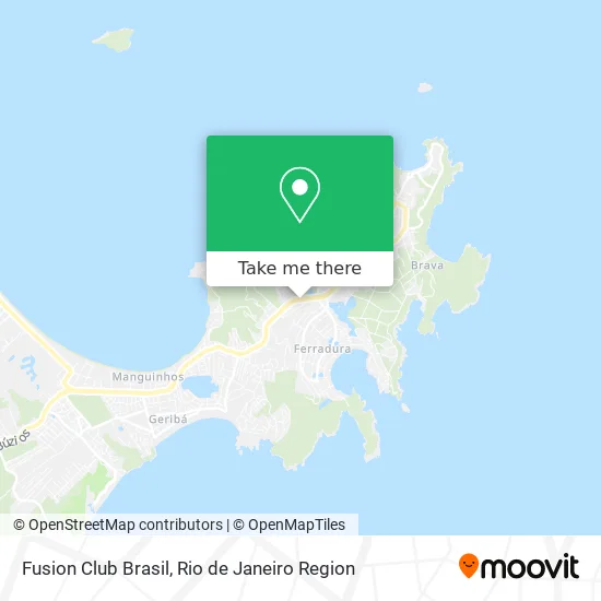 Fusion Club Brasil map