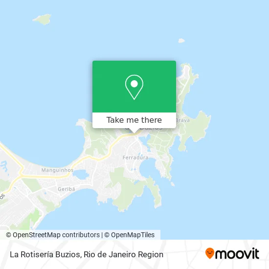 La Rotisería Buzios map