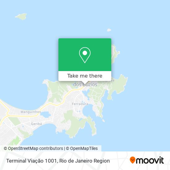 Terminal Viação 1001 map