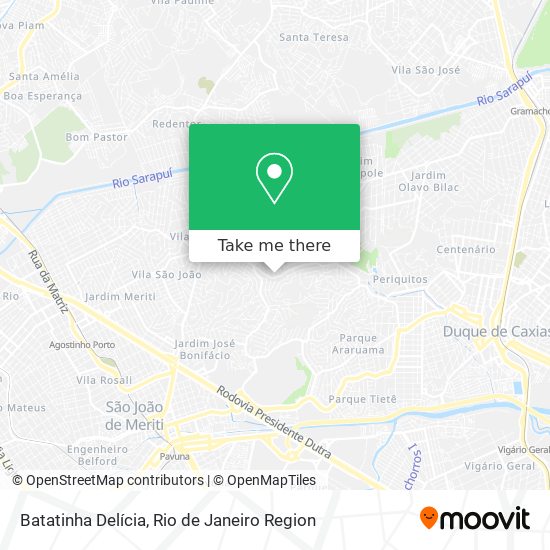 Batatinha Delícia map