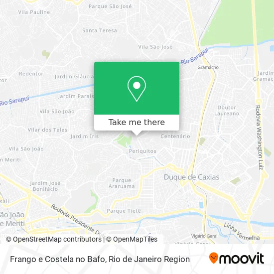 Frango e Costela no Bafo map