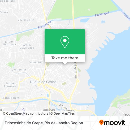 Princesinha do Crepe map