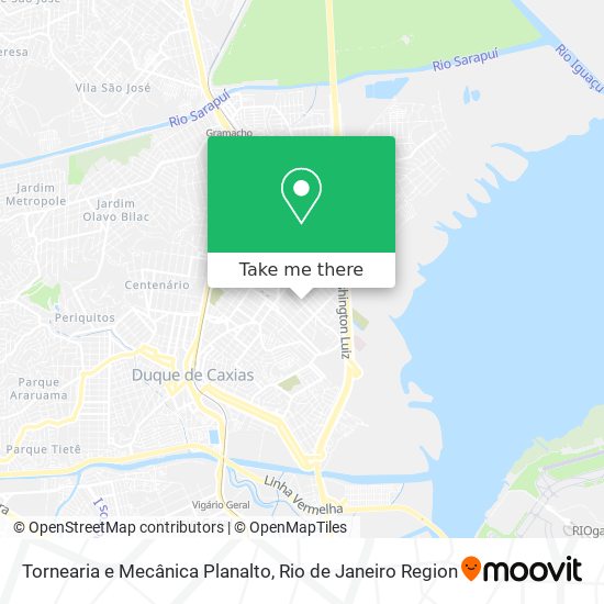 Tornearia e Mecânica Planalto map