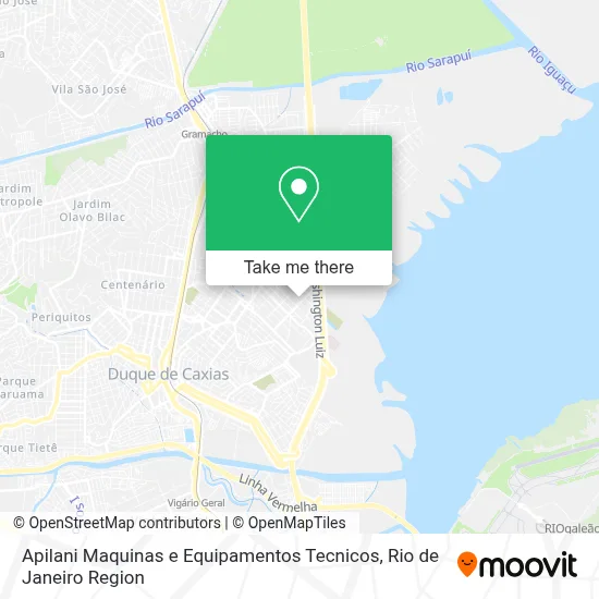 Apilani Maquinas e Equipamentos Tecnicos map