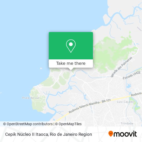 Cepik Núcleo II Itaoca map