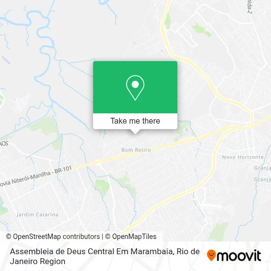 Assembleia de Deus Central Em Marambaia map