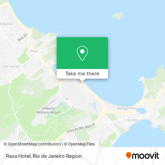 Rasa Hotel map