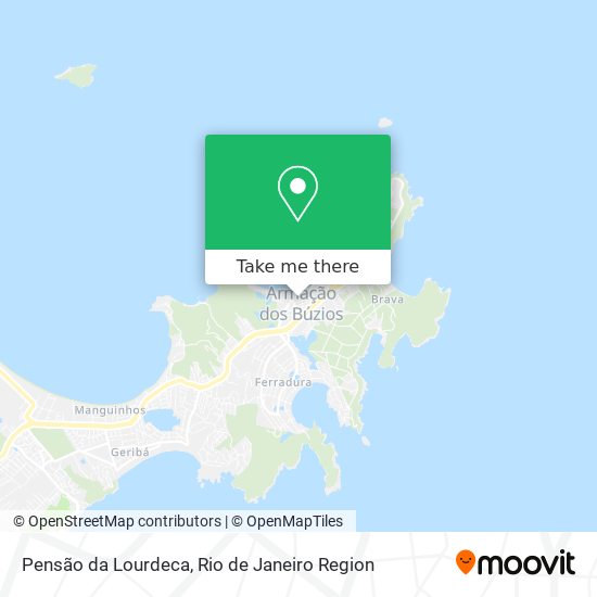Pensão da Lourdeca map