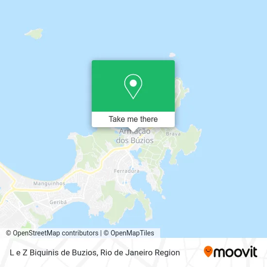 L e Z Biquinis de Buzios map