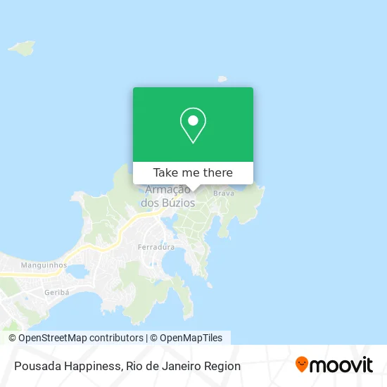Pousada Happiness map