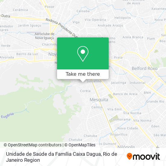Unidade de Saúde da Família Caixa Dagua map